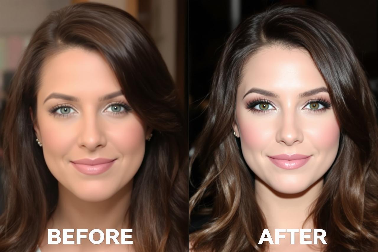 女明星整容前后对比照流出，网友：认不出来了